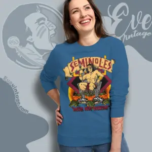 Vintage Fsu Seminoles Vs Uf Gators Shirt Were Not Worthy Sweatshirt