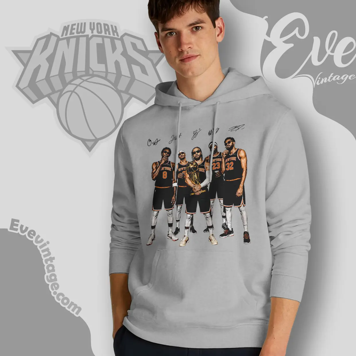 Vintage Jalen Brunson Anunoby Kat Championship Hoodie Vintage Jalen Brunson Anunoby Kat Championship Hoodie
