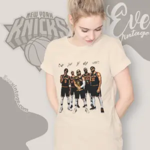 Vintage Jalen Brunson Anunoby Kat Championship Women T shirt