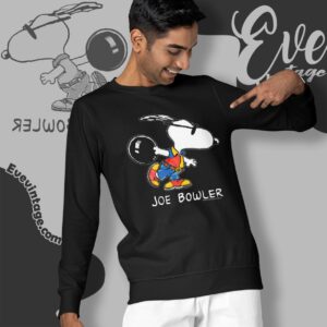 Vintage Snoopy Joe Bowler Shirt Sweatshirt