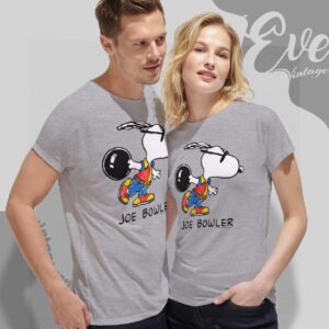 Vintage Snoopy Joe Bowler Shirt Women T shirt