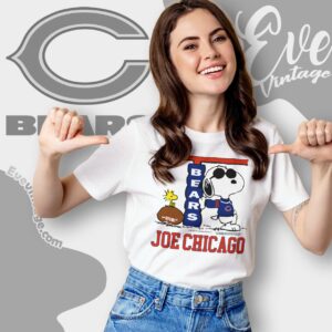 Vintage Snoopy Joe Chicago Bears Shirt