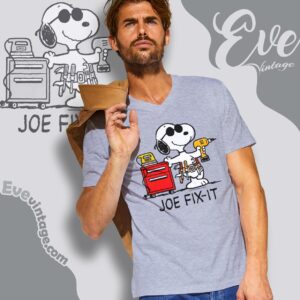 90s Vintage Snoopy Joe Fix IT Shirt