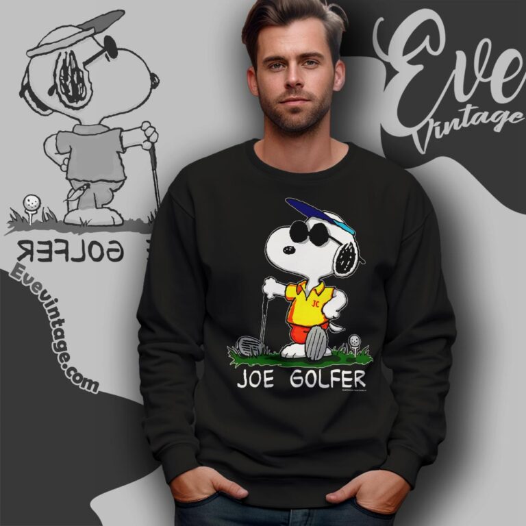 Vintage Snoopy Joe Golfer Shirt Sweatshirt Vintage Snoopy Joe Golfer Shirt Sweatshirt