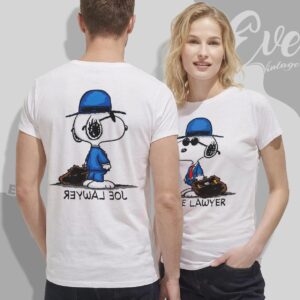Vintage Snoopy Joe Lawyer Shirt Women T shirt