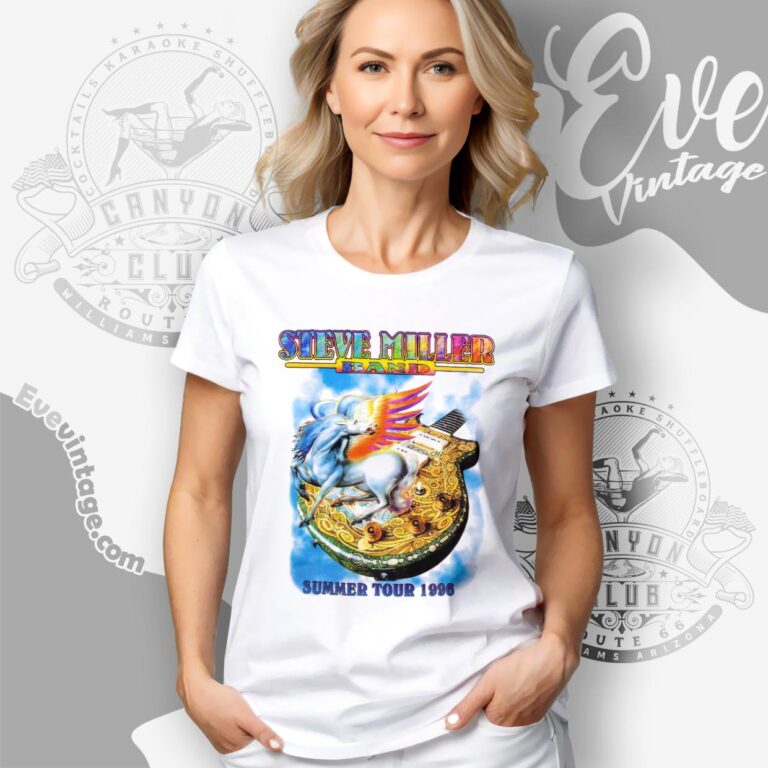 Vintage Steve Miller Band Summer Tour 1996 Shirt Women T shirt Vintage Steve Miller Band Summer Tour 1996 Shirt Women T shirt
