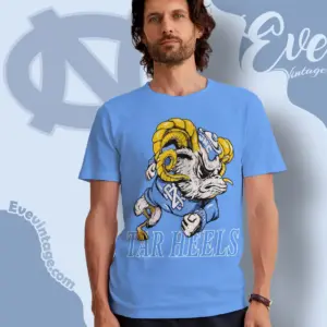 Vintage Tar Heels Mascot T shirt