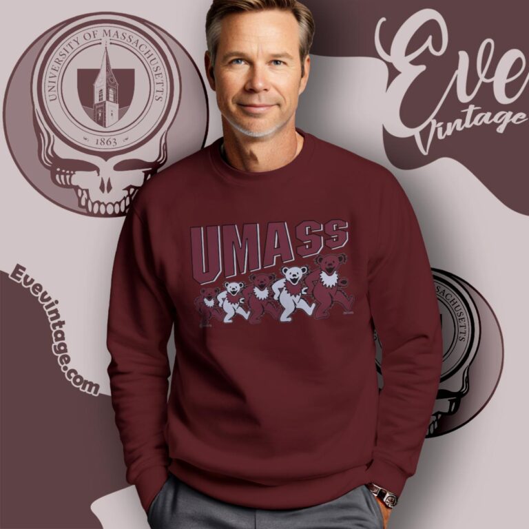 Vintage Umass Grateful Dead Shirt University Of Massachusetts Sweatshirt Vintage Umass Grateful Dead Shirt University Of Massachusetts Sweatshirt