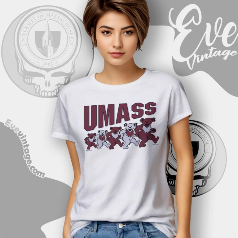 Vintage Umass Grateful Dead Shirt University Of Massachusetts Women T Shirt Vintage Umass Grateful Dead Shirt University Of Massachusetts Women T Shirt
