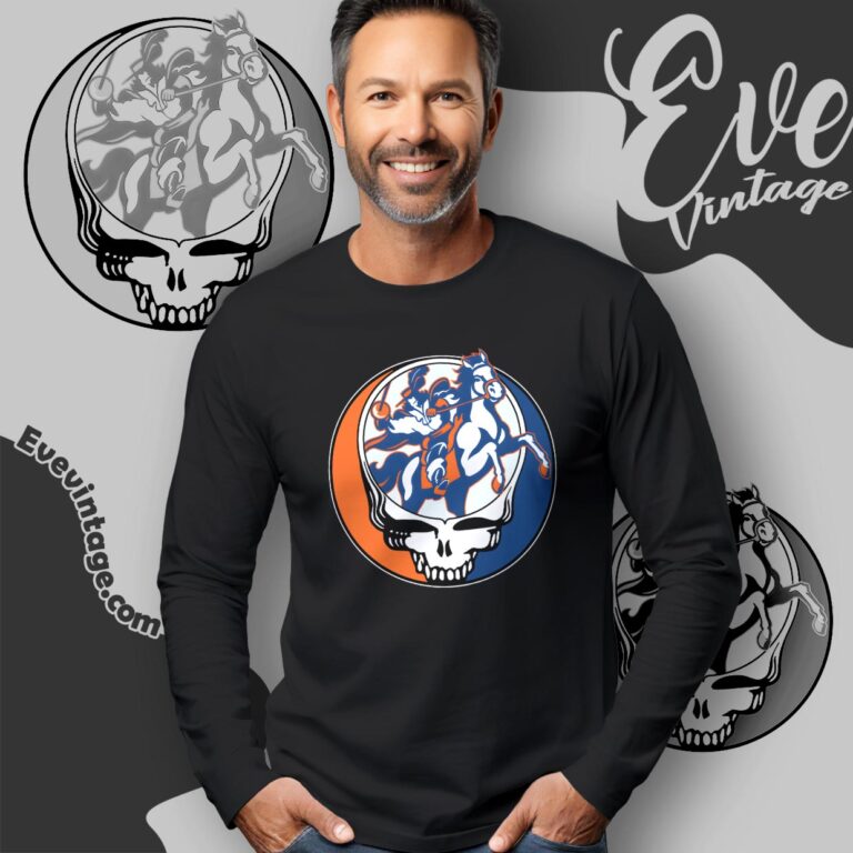 Virginia Cavaliers Steal Your Face Stealie Shirt Long Sleeve Tee Virginia Cavaliers Steal Your Face Stealie Shirt Long Sleeve Tee