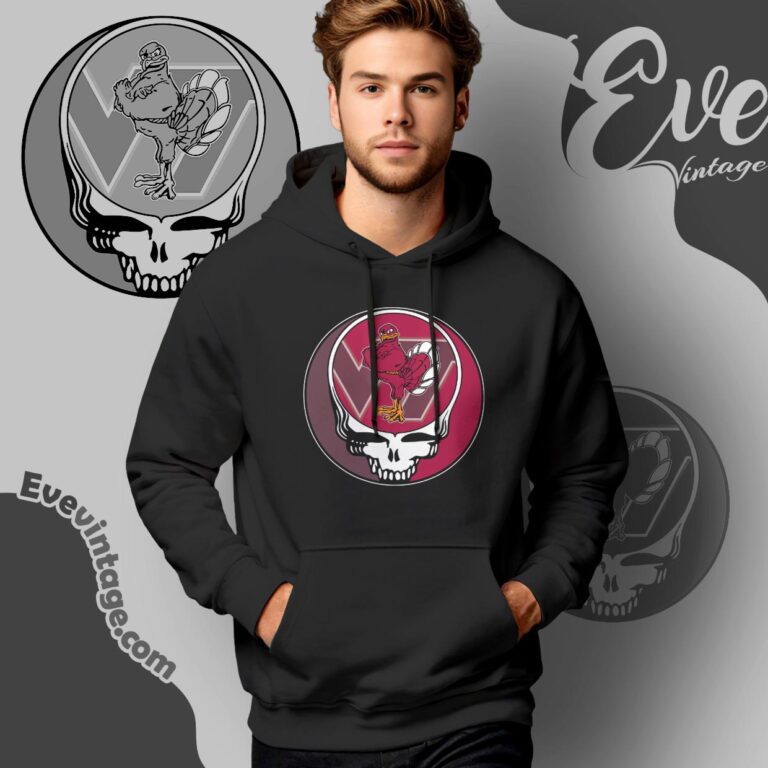Virginia Tech Hokies Steal Your Face Stealie Shirt Hoodie Virginia Tech Hokies Steal Your Face Stealie Shirt Hoodie
