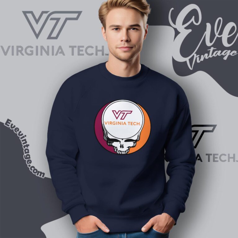 Virginia Tech Steal Your Face Grateful Dead Shirt Sweatshirt Virginia Tech Steal Your Face Grateful Dead Shirt Sweatshirt