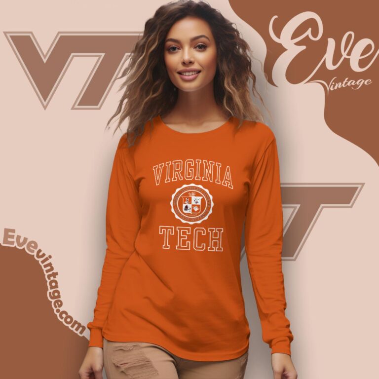 Virginia Tech University Shirt Long Sleeve Tee Virginia Tech University Shirt Long Sleeve Tee