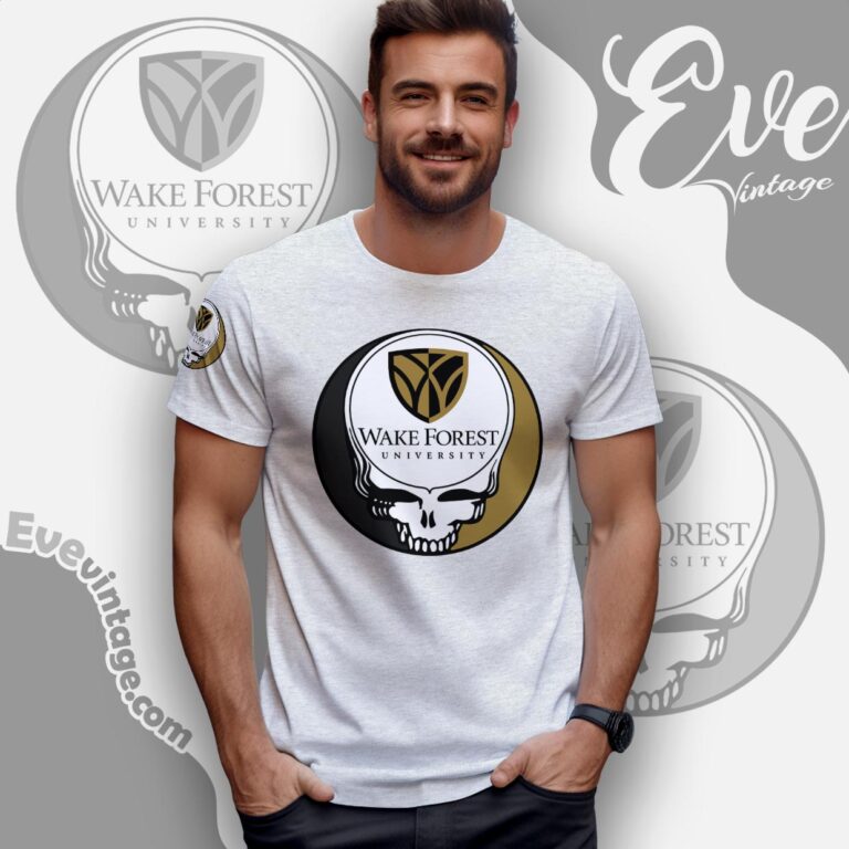 Wake Forest University Steal Your Face Grateful Dead Shirt T shirt Wake Forest University Steal Your Face Grateful Dead Shirt T shirt