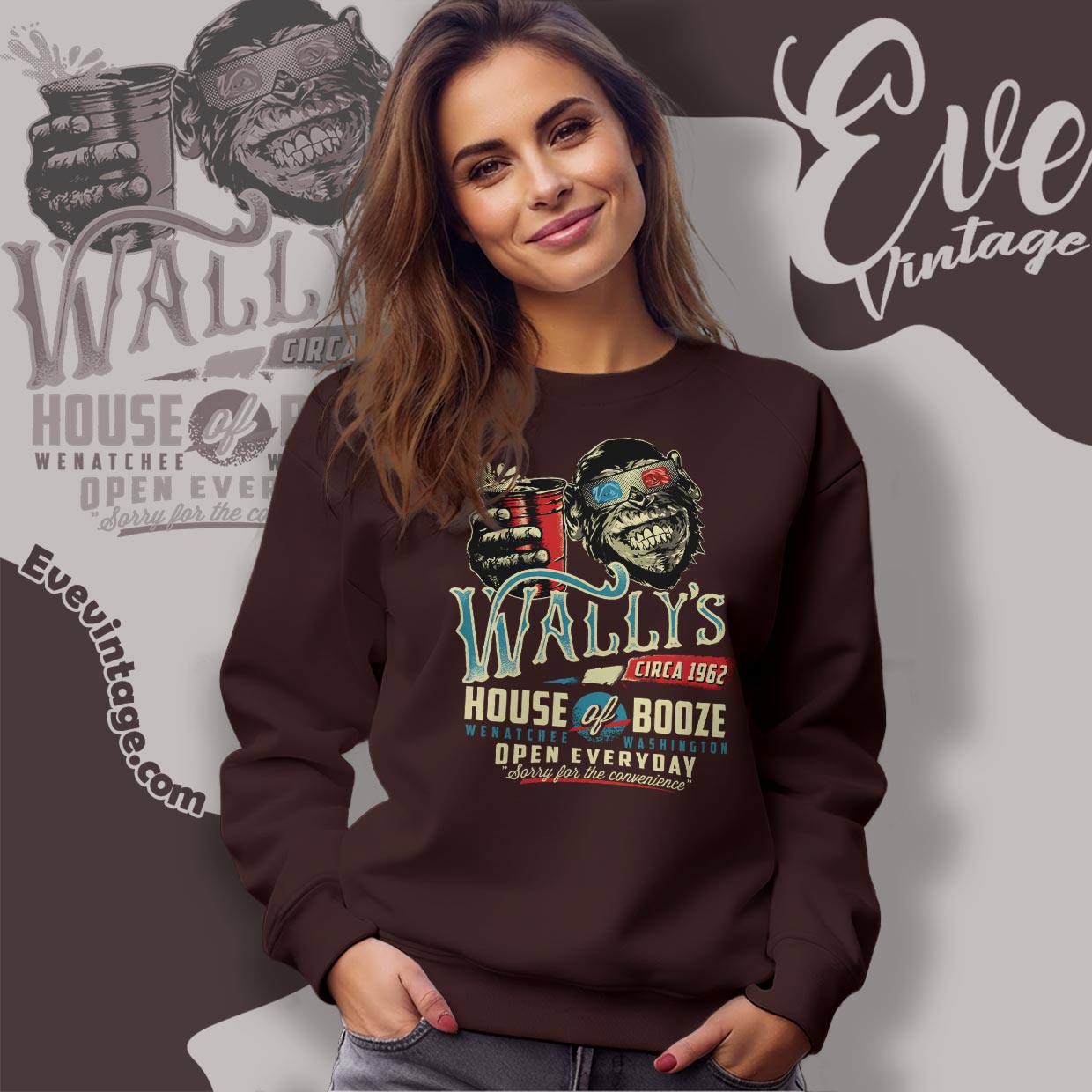 Wally’s House of Booze Shirt – Wenatchee Washington Dive Bar Tee Wally’s House of Booze Shirt – Wenatchee Washington Dive Bar Tee
