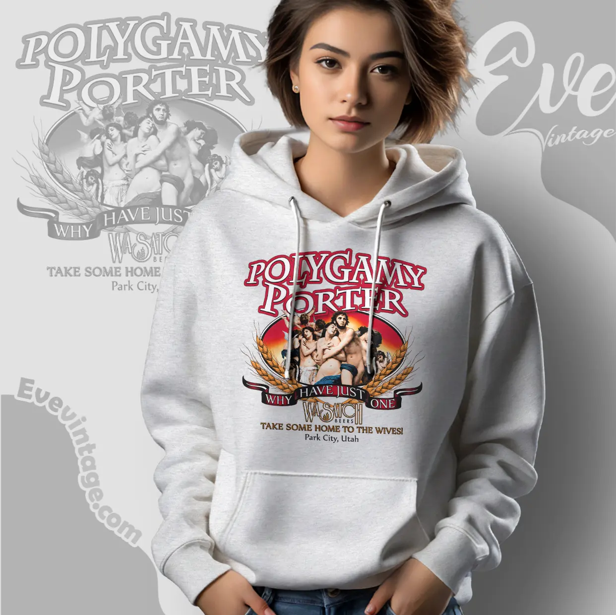 Wasatch Beer Polygamy Porter Shirt Why Have Just One Hoodie Wasatch Beer Polygamy Porter Shirt Why Have Just One Hoodie