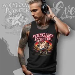 Wasatch Beer Polygamy Porter Shirt Why Have Just One Tank Top Racerback