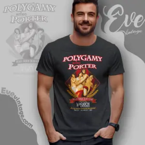 Wasatch Beer Polygamy Porter T shirt