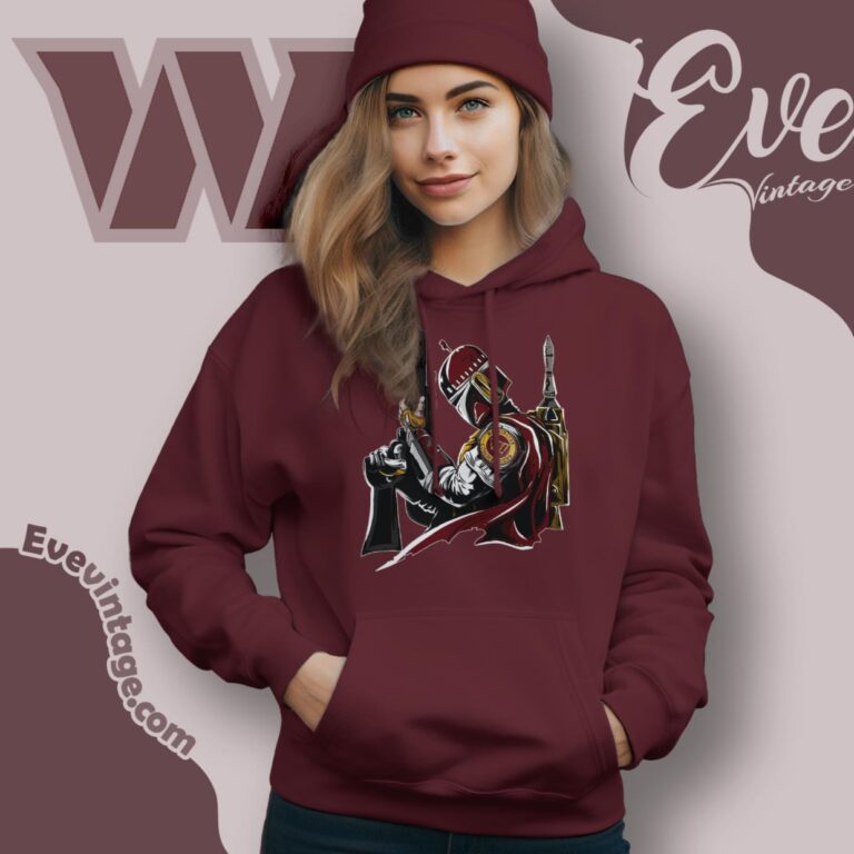 Washington Commanders Mandalorian Star Wars Shirt Hoodie Washington Commanders Mandalorian Star Wars Shirt Hoodie