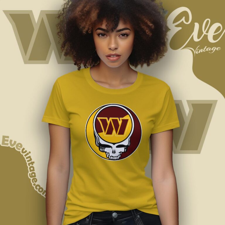 Washington Commanders Steal Your Face Grateful Dead Shirt Women T Shirt Washington Commanders Steal Your Face Grateful Dead Shirt Women T Shirt
