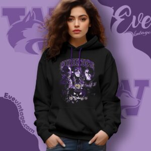 Washington Huskies Halloween Horror Movie Shirt Hoodie