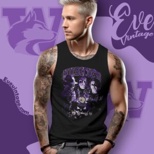 Washington Huskies Halloween Horror Movie Shirt