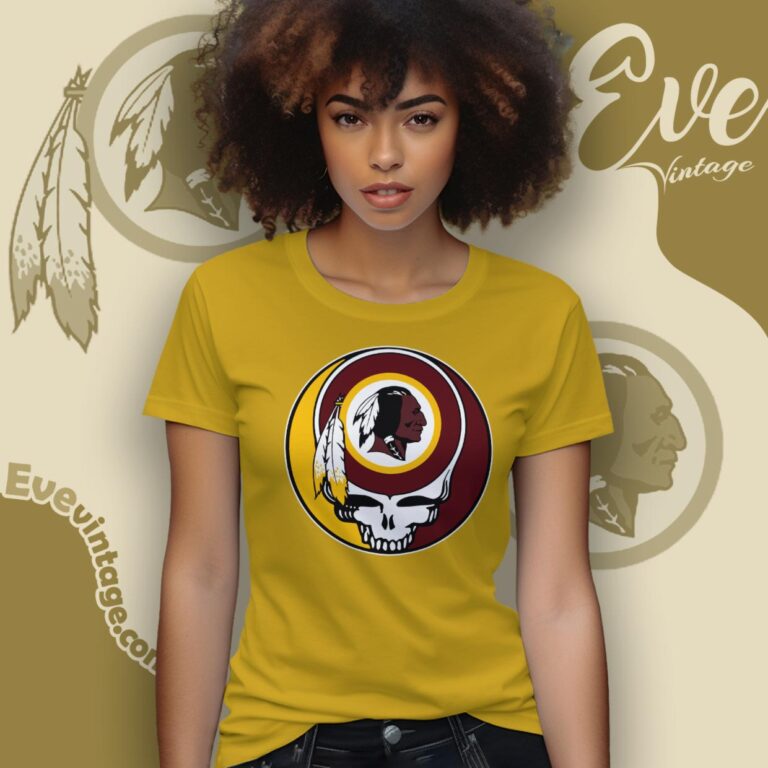Washington Redskins Steal Your Face Grateful Dead Shirt Women T Shirt Washington Redskins Steal Your Face Grateful Dead Shirt Women T Shirt