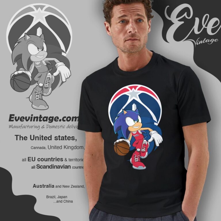Washington Wizards Sonic The Hedgehog Shirt T shirt Washington Wizards Sonic The Hedgehog Shirt T shirt