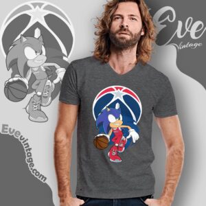 Washington Wizards Sonic The Hedgehog Shirt