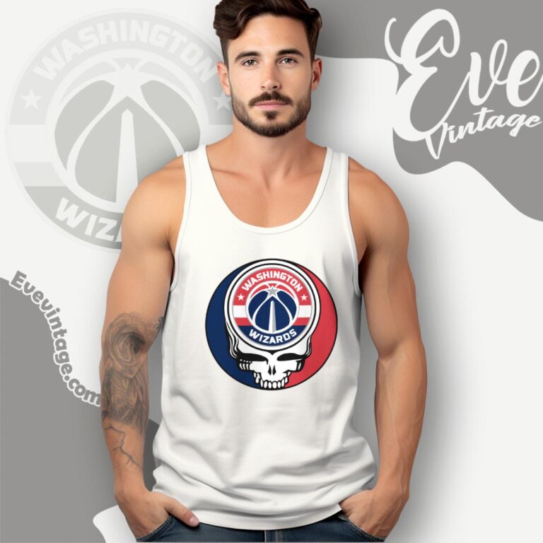 Washington Wizards Steal Your Face Grateful Dead Shirt Tank Top Racerback Washington Wizards Steal Your Face Grateful Dead Shirt Tank Top Racerback