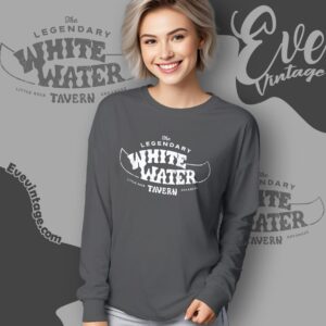 White Water Tavern Shirt Little Rock Dive Bar Tee Long Sleeve Tee