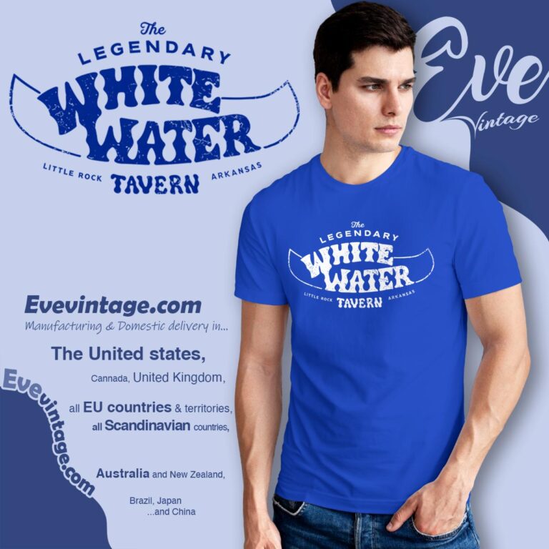 White Water Tavern Shirt Little Rock Dive Bar Tee T shirt White Water Tavern Shirt Little Rock Dive Bar Tee T shirt