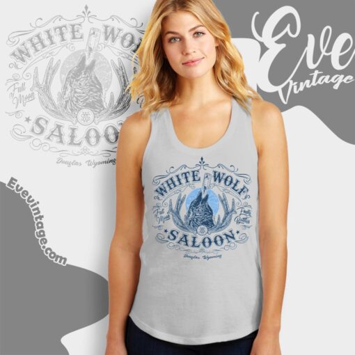 White Wolf Saloon Shirt – Douglas Wyoming Dive Bar