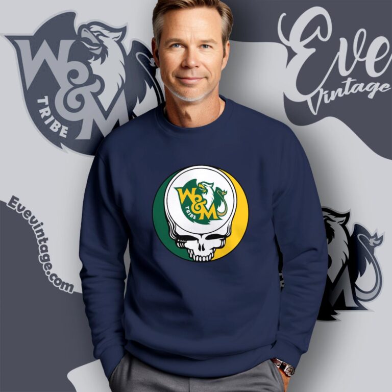 William Mary Steal Your Face Grateful Dead Shirt Sweatshirt William Mary Steal Your Face Grateful Dead Shirt Sweatshirt