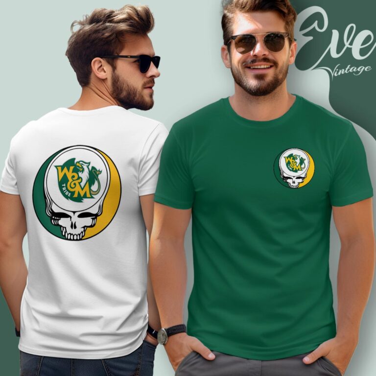 William Mary Steal Your Face Grateful Dead Shirt T Shirt William Mary Steal Your Face Grateful Dead Shirt T Shirt