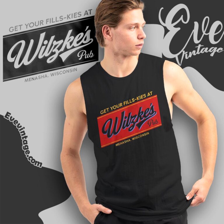 Wilzke's Pub Shirt Menasha Wisconsin Dive Bar Tank Top Racerback Wilzke's Pub Shirt Menasha Wisconsin Dive Bar Tank Top Racerback