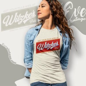 Wilzke's Pub Shirt Menasha Wisconsin Dive Bar Women T shirt