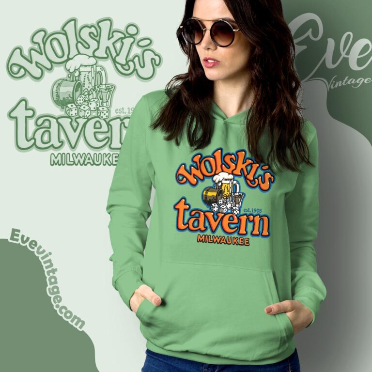 Wolski's Tavern Shirt Milwaukee Wisconsin Dive Bar Hoodie Wolski's Tavern Shirt Milwaukee Wisconsin Dive Bar Hoodie