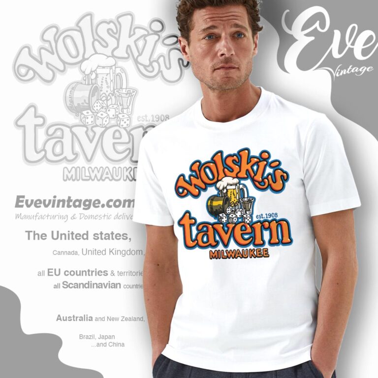 Wolski's Tavern Shirt Milwaukee Wisconsin Dive Bar T shirt Wolski's Tavern Shirt Milwaukee Wisconsin Dive Bar T shirt