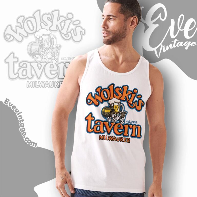 Wolski's Tavern Shirt Milwaukee Wisconsin Dive Bar Tank Top Racerback Wolski's Tavern Shirt Milwaukee Wisconsin Dive Bar Tank Top Racerback