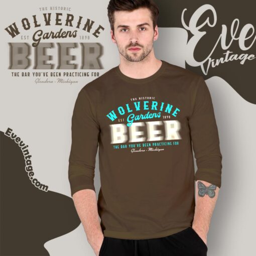 Wolverine Gardens Shirt – Glendora MI Dive Bar