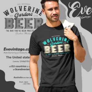 Wolverine Gardens Shirt – Glendora MI Dive Bar