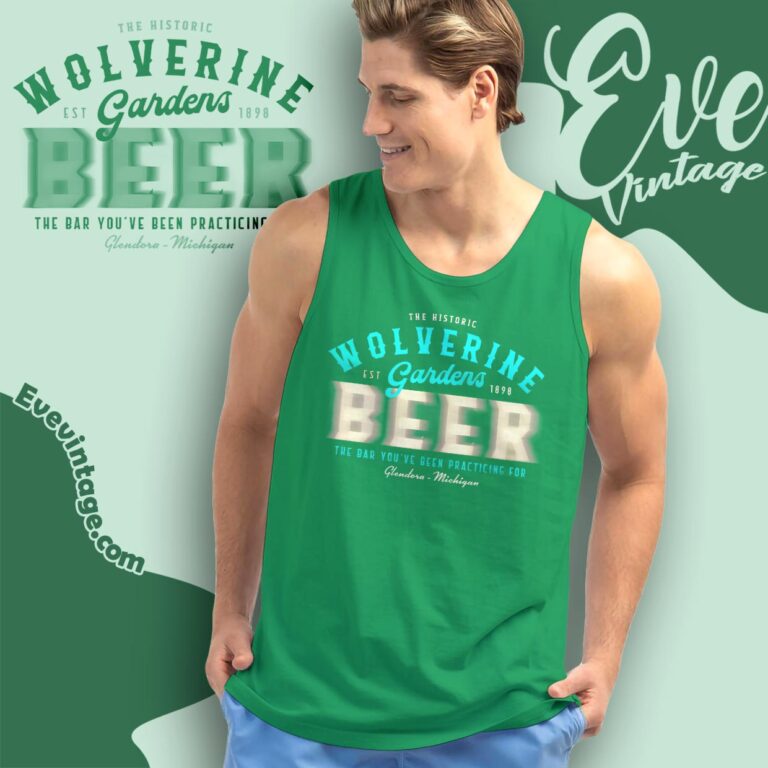 Wolverine Gardens Shirt Glendora Mi Dive Bar Tank Top Racerback Wolverine Gardens Shirt Glendora Mi Dive Bar Tank Top Racerback