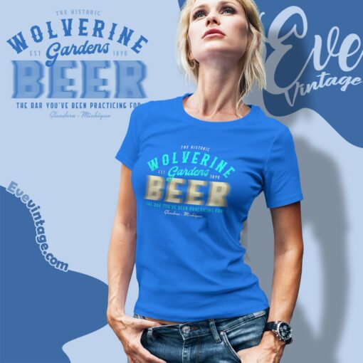 Wolverine Gardens Shirt – Glendora MI Dive Bar