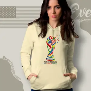 World Cup 2026 Usa Canada Mexico Shirt Tour Soccer Cities Hoodie