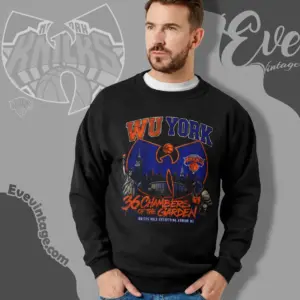 Wu Tang Knicks Shirt 36 Chambers Of The Garden Sweatshirt