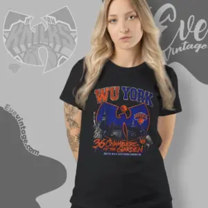Wu Tang Knicks Shirt 36 Chambers Of The Garden Women T shirt