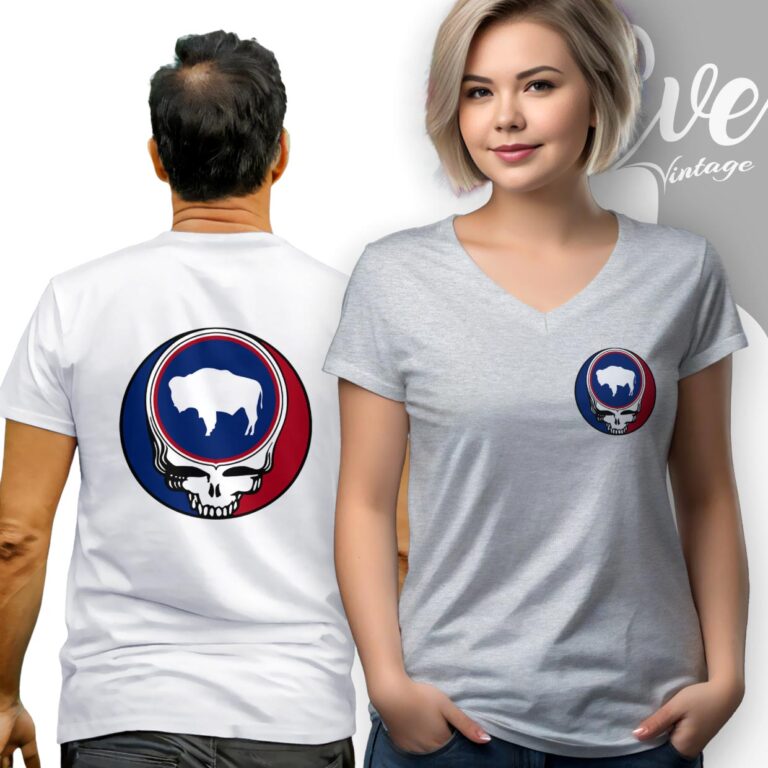 Wyoming State Grateful Dead Shirt Steal Your Face V Neck TShirt Wyoming State Grateful Dead Shirt Steal Your Face V Neck TShirt