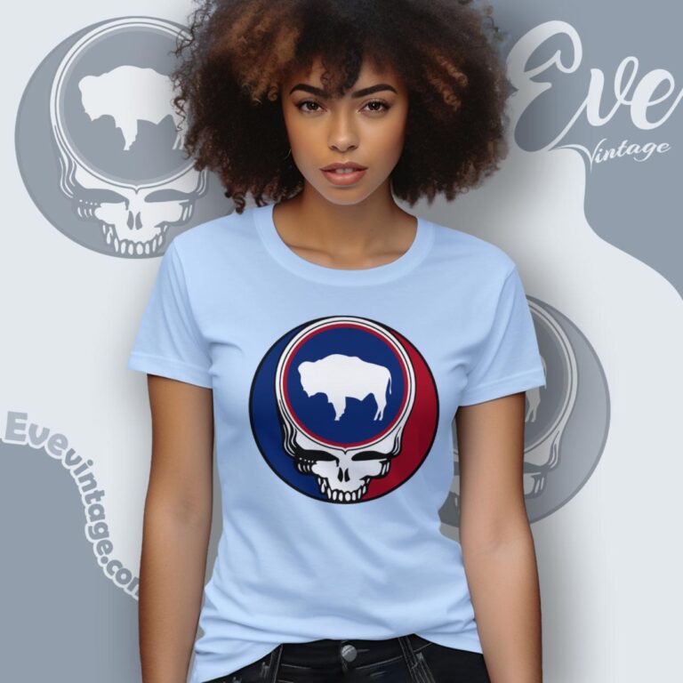 Wyoming State Grateful Dead Shirt Steal Your Face Women T Shirt Wyoming State Grateful Dead Shirt Steal Your Face Women T Shirt