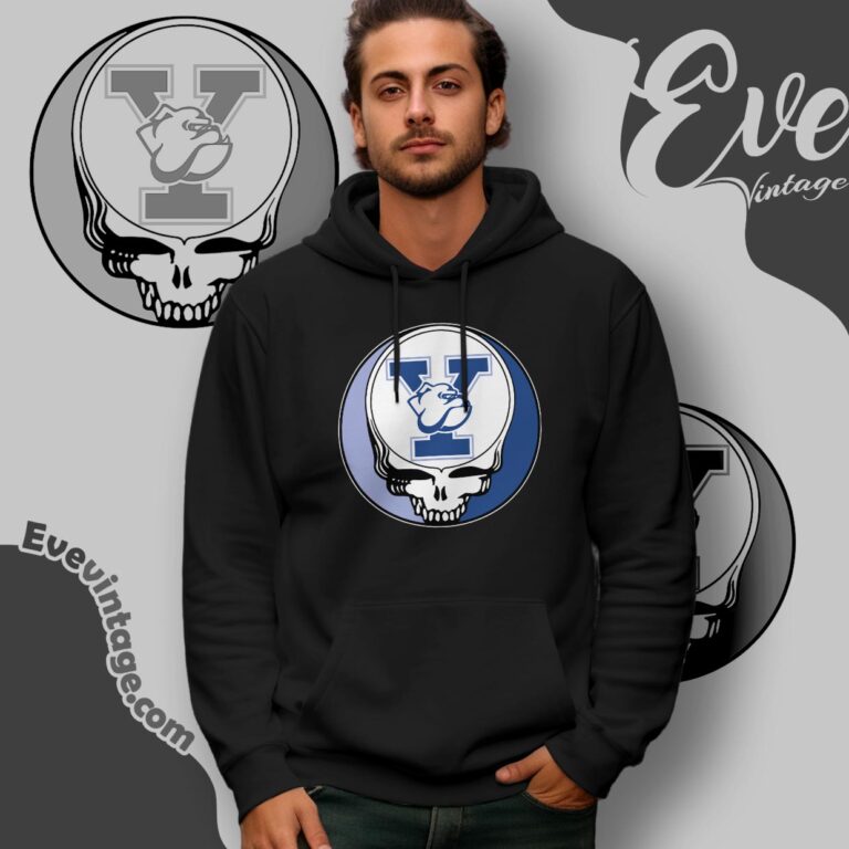 Yale Bulldogs Steal Your Face Stealie Shirt Hoodie Yale Bulldogs Steal Your Face Stealie Shirt Hoodie
